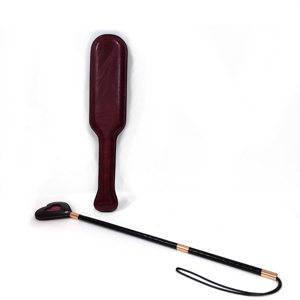 Оптовая продажа секс-игрушки БДСМ Фетиш щекочущий Шлепанец играть флоггер кожаный бондаж Хлыст - Product Image 3