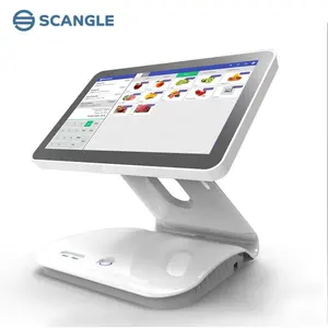 Scangle All in one POS machine Restaurant cash register with customer display