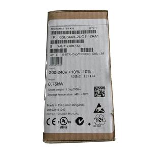 Inversor SIMATIC Siemens 6SE6440-2UC11-2AA1 6se64402uc112aa1 - Product Image 1