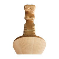 Pièces de tournage sur bois personnalisées par gravure de précision et usinage CNC en noyer/hêtre/bois de bouleau/ébène, en acier inoxydable