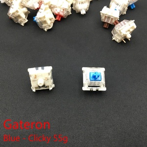 Gateron trong suốt g-trục cơ khí bàn phím màu Đen/Xanh/Đỏ/Nâu chuyển đổi RGB trục r Kaihua - Product Image 4
