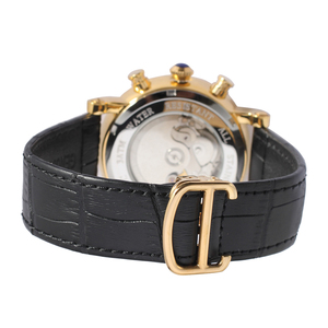 Montre Forsining, boîtier en acier inoxydable 316L, montres automatiques mécaniques en cuir de luxe pour hommes, cadeaux d'affaires, qualité haut de gamme, 43 mm - Product Image 2
