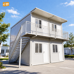 Casa Contenedor Plegable Elegante y Resistente al Agua, Aislada, para <span class=keywords><strong>Alquiler</strong></span> en Campamentos Turísticos, Casa Pequeña, Vivienda para Trabajo Remoto - Product Image 2