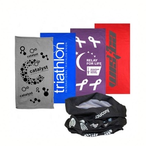 ผ้าโพกหัวอเนกประสงค์ผ้าโพลีเอสเตอร์ออกแบบได้ตามต้องการ - Product Image 1