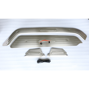 Estribo Lateral para Minibús, Placa Protectora de Acero Inoxidable con LED para HIACE 2008-2018, Kit de Decoración para Estribo de Coche - Product Image 3