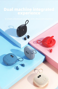 Audífonos <span class=keywords><strong>Airdots</strong></span> Ecouteur Manos Libres Auriculares inalámbricos 2 en 1 V5.1 Auricular Altavoz Auriculares - Product Image 3