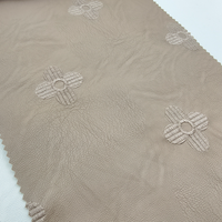 Veste en cuir PU KEJIA - Tissu personnalisé avec broderie - Anti-moisissure et résistant à l'abrasion - 340GSM 0,6 mm d'épaisseur