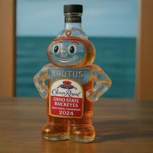 Botella <span class=keywords><strong>de</strong></span> whisky <span class=keywords><strong>de</strong></span> pato divertido Diseño clásico <span class=keywords><strong>Estación</strong></span> independiente Vidrio transparente para regalos <span class=keywords><strong>de</strong></span> negocios - Product Image 1