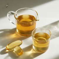 Supplément nutritionnel de soutien à la santé Extraits d'animaux de qualité humaine Huile de saumon naturelle pour chiens Supplément d'acides gras oméga