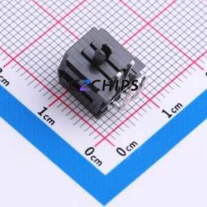 WB300A1H-043P-003 Wire-to-Board Pin Header Bent Lead Through Hole,P=3mm Connector 2x2P 3mm Right Angle Insert 4P - Product Image 2