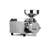 Moulin Électrique Commercial et Domestique en Acier Inoxydable pour Café, Poivre Noir, Arachides et Grains Multiples – Broyeur Électrique d'Épices