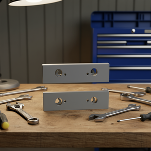 Juego de 2 mordazas lisas para tornillo de banco modular, ajuste preciso para tornillos de banco - Product Image 3