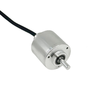 Encodeur Rotatif Absolu Magnétique 21 Bits, Arbre Solide 6mm, Protocole RS485 Tamagawa Modbus-RTU pour Moteur Servo et Équipement d'Automatisation