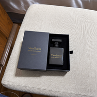 Colonia de Vetiver Personalizada para Hombre 50ml, Fabricante de Marca Privada, Aroma, Logotipo, Empaque, MOQ 100 para Marcas de Fragancias