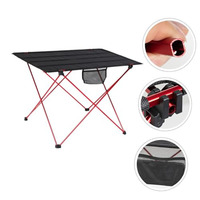 Table de camping pliable en gros, ultralégère et portable pour le camping, la randonnée, les pique-niques et les activités de plein air