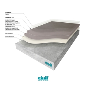 Système de truelle pour béton sec, revêtement époxy texturé mat, décoration naturelle discrète pour béton sec - Product Image 2