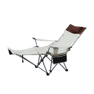 Foreign Prince <b>Moon</b> <b>Chair</b> Outdoor <b>Folding</b> Recliner Portable Beach <b>Chair</b> With Cup Holder And Storage Pocket - Product Image 1