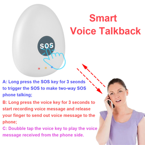 Kıdemli SOS 4G panik düğmesi GPS izci yaşlı kadınlar ve çocuklar için kişisel acil - Product Image 4