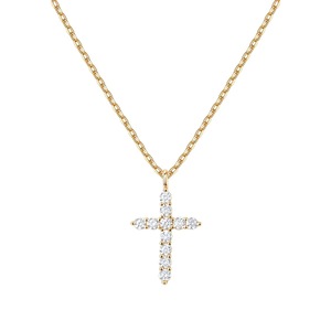 Bijou Bling Bling Iced Out CrossCross Border Multi Exclusive, Choix des Influenceurs, Protection UV en Résine, Plaqué Or 18 carats - Product Image 1