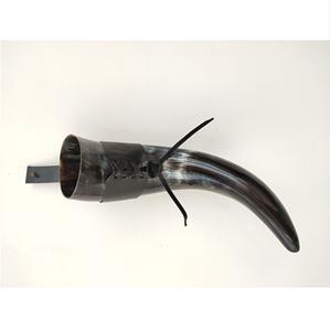 Authentic Polished Buffalo Horn Whiskey Mug with Eco-Friendly <b>Animal</b> Style Leather Strap <b>for</b> Beer <b>Lovers</b> at Wholesale Price - Product Image 4