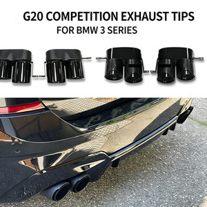 Accesorios para Automóviles, Puntas de Escape de Acero Inoxidable para Silenciador, para BMW G20 G28 2020-2024, Decorativas - Product Image 1