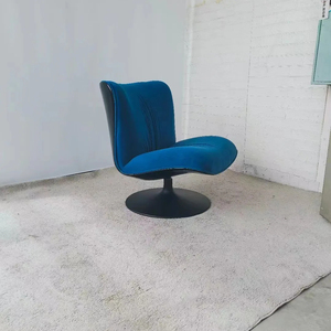 Fauteuil de loisir moderne de luxe à une place Fauteuil inclinable en cuir et tissu Fauteuil de salon Chaise longue Fauteuil à bascule - Product Image 6