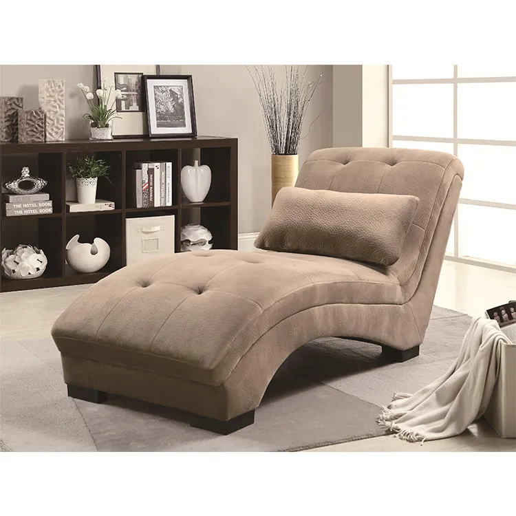 Ucuz Modern yatak odası sandalyeler kapalı şezlong kanepe mobilya