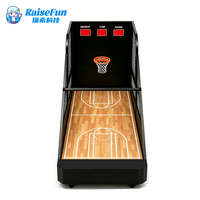 Machine de tir au basket-ball mobile commerciale pour adultes MuchFun, montée sur camion, jeu d'arcade classique à monnayeur, directement de l'usine