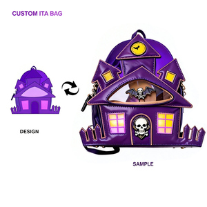 Bolsos de Hombro Elegantes para Mujer al por Mayor: Bolsos Ita Personalizados con Diseño Artístico, Accesorios para Fans del Anime, Tienda Integral de Ita Pins - Product Image 2