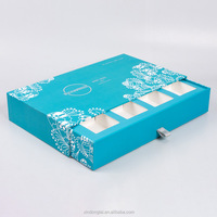 Coffret cadeau cosmétique de luxe à la mode, design créatif, vente chaude, emballage d'huile à ongles