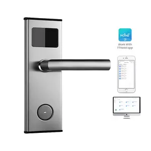 China Wholesale Price High Quality Keyless Entry TThotel Hotel System Smart Card Door Locks For Wooden Door