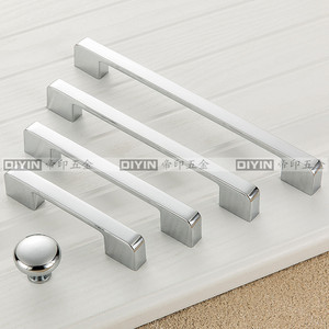 Furniture Handle And <b>Knob</b> Zinc Alloy Minimalist Drawer Cabinet Door Bar Shape Durable Solid And Hollow Die Casting - Product Image 4
