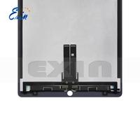 A1670 A1671 para iPad Pro 12,9 "2nd Gen LCD Digitalizador de pantalla táctil con montaje de cable Negro Blanco