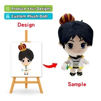 Poupée en peluche de 10 cm personnalisée en usine de la meilleure qualité Poupées en peluche d'anime personnalisées