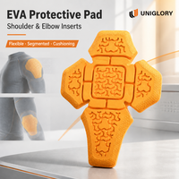Coussin de protection en mousse alvéolée EVA pour vêtements de sport, protection des épaules et des coudes, coussin intérieur