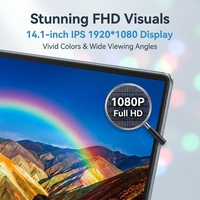 Computer Portatile Orientato agli Affari Yifang Factory 14.1" con Processore Intel I7-1165G7 Quad-core, Sistema Windows 10, Interfaccia Type-C