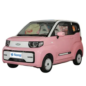 Stokta fabrika doğrudan fiyat 4 koltuklar Chery QQ dondurma saf elektrikli Mini araba yeni enerji araçlar EV araba