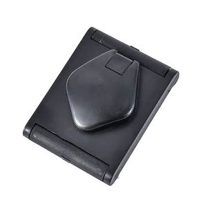 접이식 미니 휴대용 광학 LED 라이트 10배 포켓 메탈 글래스 렌즈 확대경 가죽 케이스 포함 섬유 보석 검사용 - Product Image 3