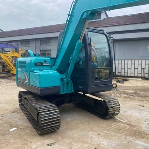 รถขุดไฮดรอลิก Kobelco SK75-8 มือสอง สภาพ 90% พร้อมมอเตอร์ปั๊ม  สำหรับตรวจสอบผ่านวิดีโอ เหมาะสำหรับงานก่อสร้าง - Product Image 1