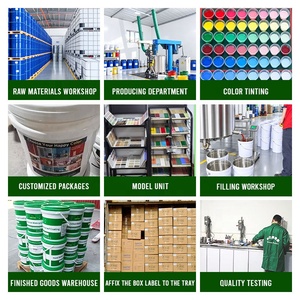 Fournisseurs de revêtements thermorégulateurs/peinture acrylique imperméable pour murs extérieurs - Peinture réfléchissante de la lumière du soleil et des rayons infrarouges - Product Image 5