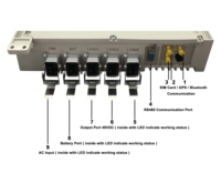 Alimentation électrique CC extérieure HUADA PSU-3000-48 48V 3000W avec protection contre les surtensions et autonomie de 2 minutes pour les stations de base de télécommunications