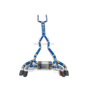 Tubo de Escape de Titanio A-HPF con Acabado Espejo para M5 F90 G90 <span class=keywords><strong>M8</strong></span> <span class=keywords><strong>M850i</strong></span> 4.4T 2018-2023, Sistema de Escape Catback Valvetronic OEM - Product Image 2