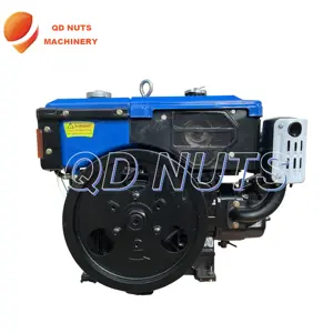 Água de motor diesel de 8hp, motor de barco com refrigeração, motor de barco único de 4 tempos, motor de barco