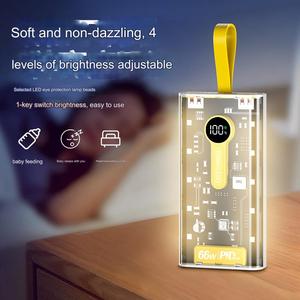 PD22.5Wโปร่งใสPower Bank 10000MAhแบบพกพาPD20W Fastชาร์จแบตเตอรี่ภายนอกสําหรับ<span class=keywords><strong>iPhone</strong></span> 15 <span class=keywords><strong>Pro</strong></span> 14 13 <span class=keywords><strong>12</strong></span> <span class=keywords><strong>PowerBank</strong></span> - Product Image 4