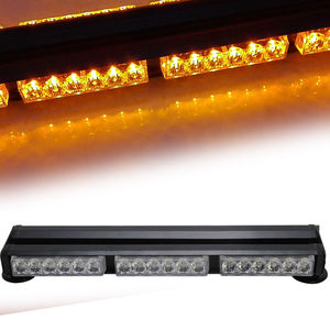 18.5 pouces 12V 24V 36W Double rangée LED rouge bleu <span class=keywords><strong>vert</strong></span> ambre voiture <span class=keywords><strong>remorquage</strong></span> camion de pompiers clignotant avertissement LED stroboscopique <span class=keywords><strong>barre</strong></span> lumineuse - Product Image 2