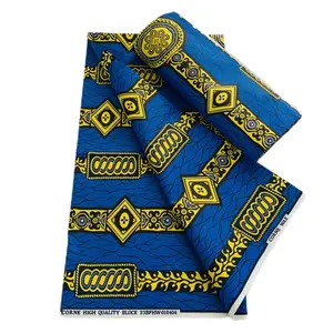 High Quality Wax Pagne African Batik Ghana Ankara Fabric African Wax 135GSM