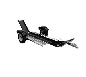 Unique Rail En Acier <span class=keywords><strong>Pliable</strong></span> <span class=keywords><strong>Moto</strong></span> <span class=keywords><strong>Remorque</strong></span>/Tirer Derrière La <span class=keywords><strong>Remorque</strong></span> De Cargaison De <span class=keywords><strong>Moto</strong></span> - Product Image 3