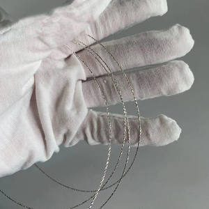 Wholesale DIY Flower Cut 925 Sterling Silver <strong>Wire</strong> for <strong>Fashion</strong> Jewelry Making Silver <strong>Color</strong> 0.7mm 1893379 - Product Image 3