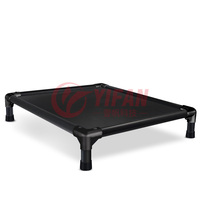 Yifan meilleure vente fournitures pour animaux de compagnie conception Simple lit pour chien anti-mâcher étanche petit moyen grand lit pour chien surélevé intérieur en aluminium