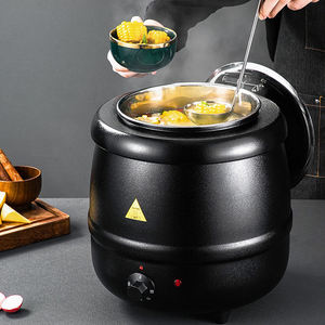 Equipo de Cocina para Hoteles y Restaurantes, Olla Eléctrica de Acero Inoxidable para Calentar Sopa, Calentador de Sopa para Buffet - Product Image 2